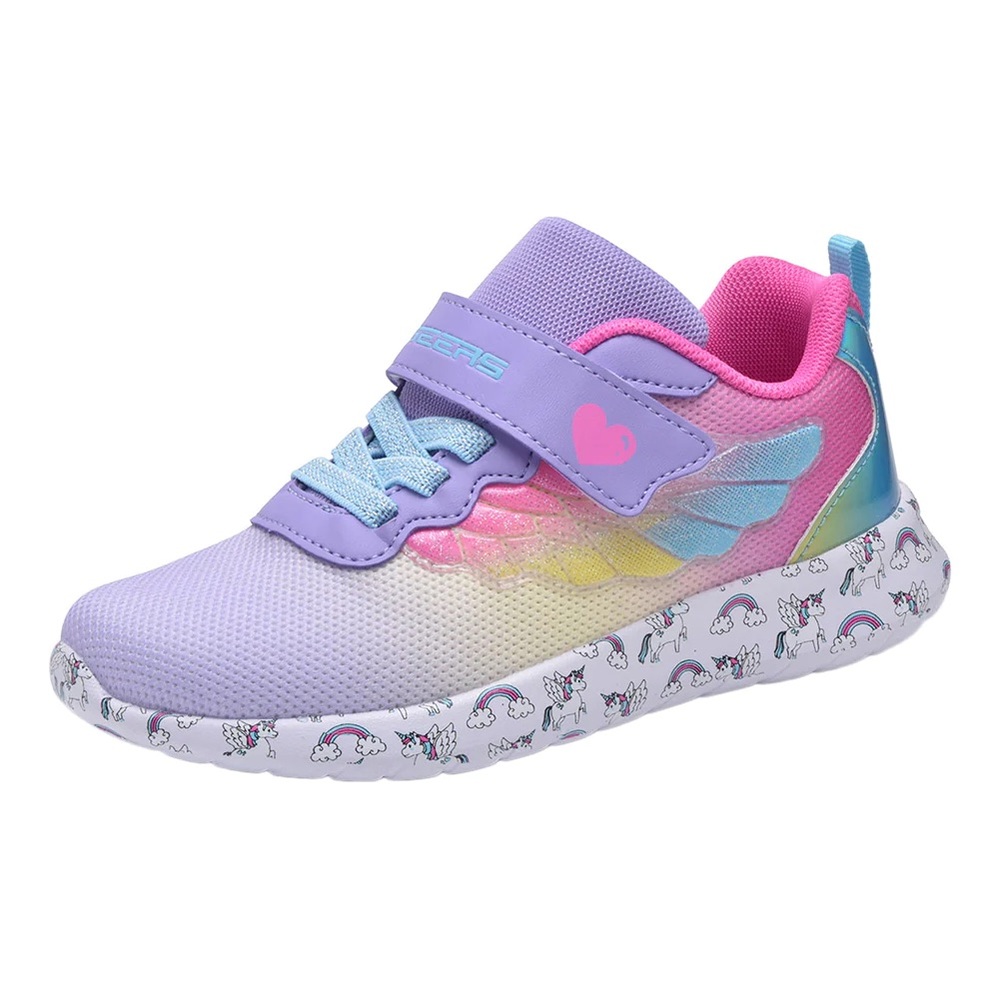 GEERS - Purple & Blue Rainbow Sneaker - size 6 - new